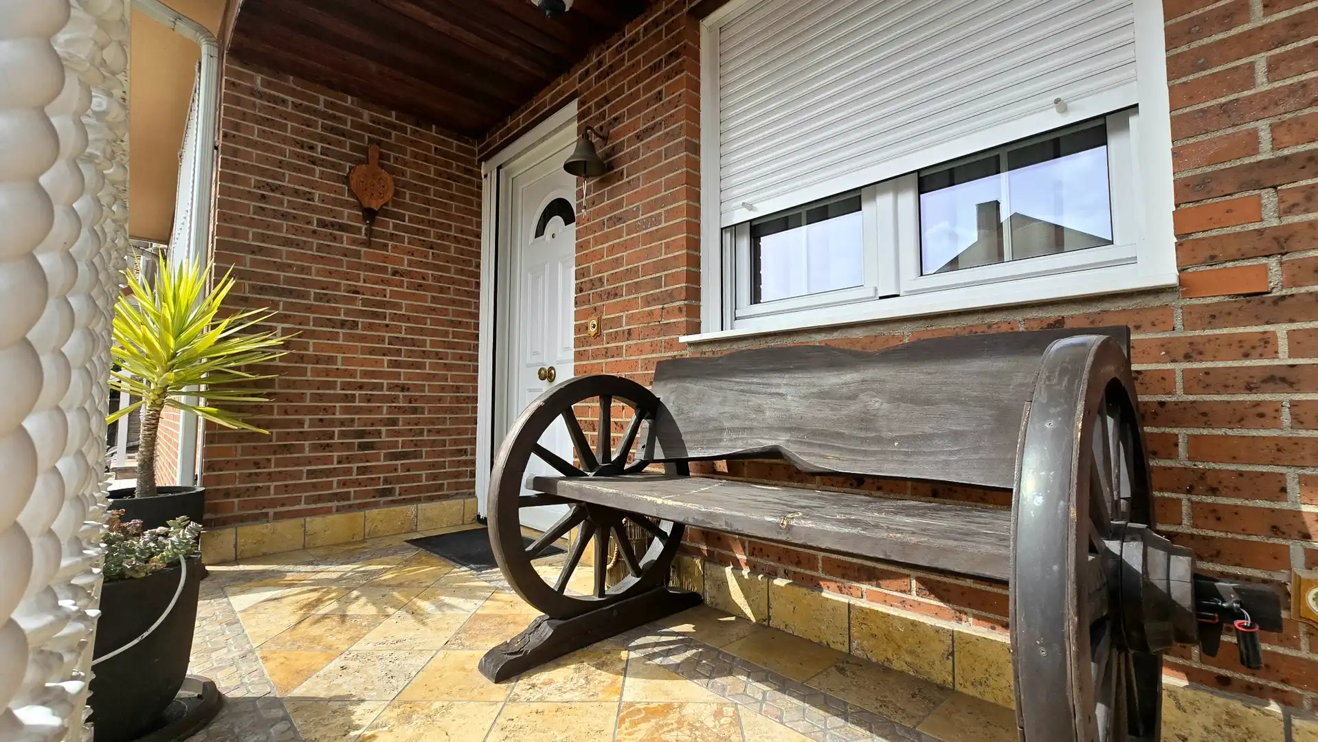 Terraza de Casa adosada en venta en Alcalá de Henares con Aire acondicionado, Calefacción y Jardín privado