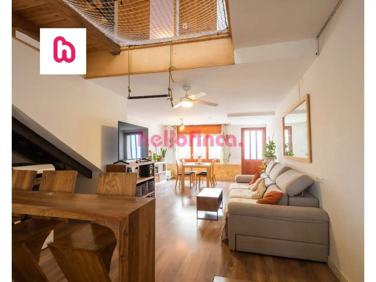 Sala d'estar de Casa adosada en venda en Ullastrell amb Aire condicionat, Parquet i Alarma
