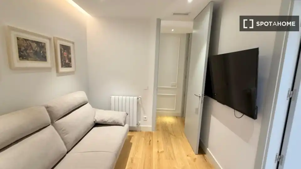 Sala de estar de Piso de alquiler en Chamberí