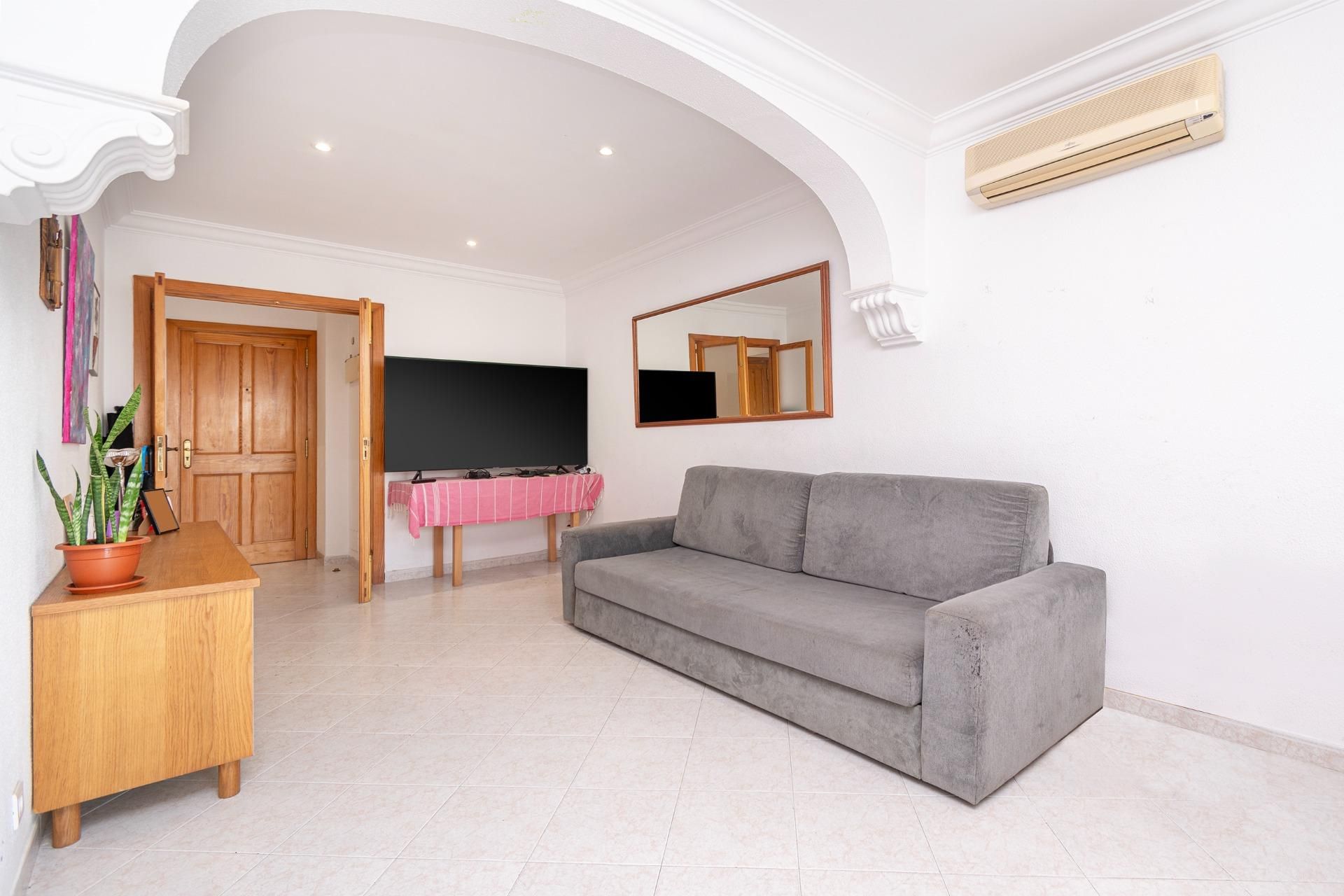 Sala d'estar de Pis en venda en Pollença amb Aire condicionat, Terrassa i Traster