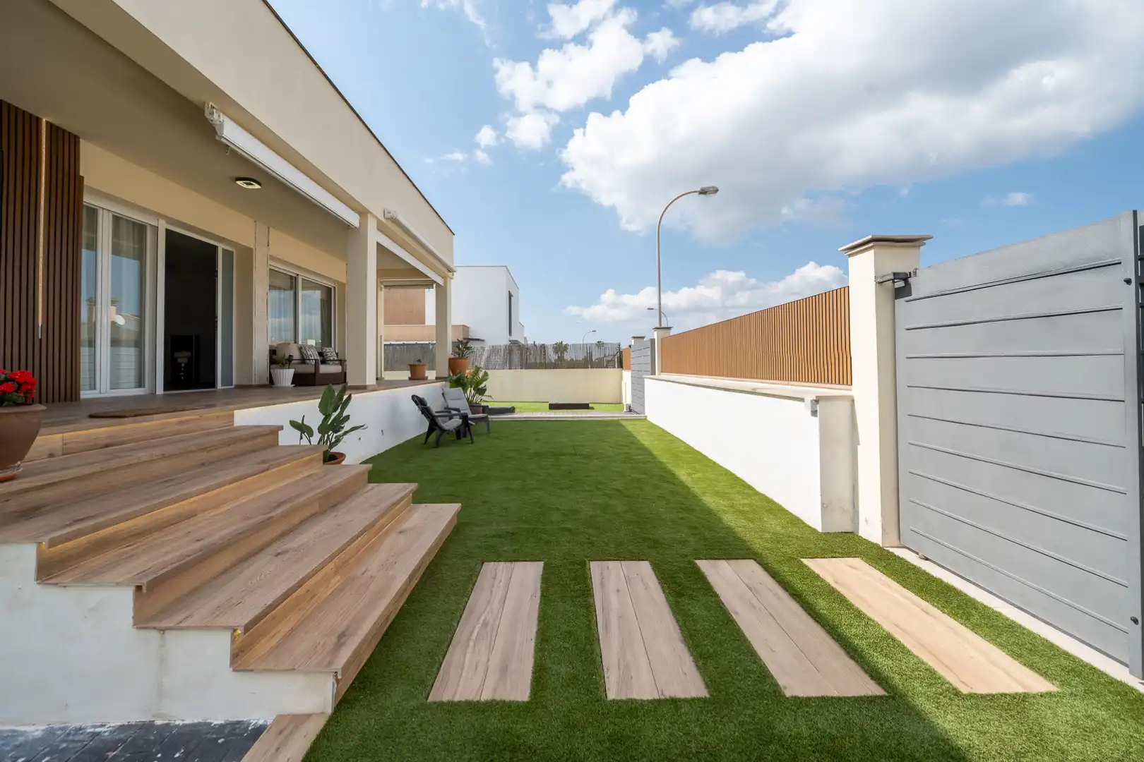 Terrassa de Casa o xalet en venda en Marratxí amb Aire condicionat, Calefacció i Jardí privat
