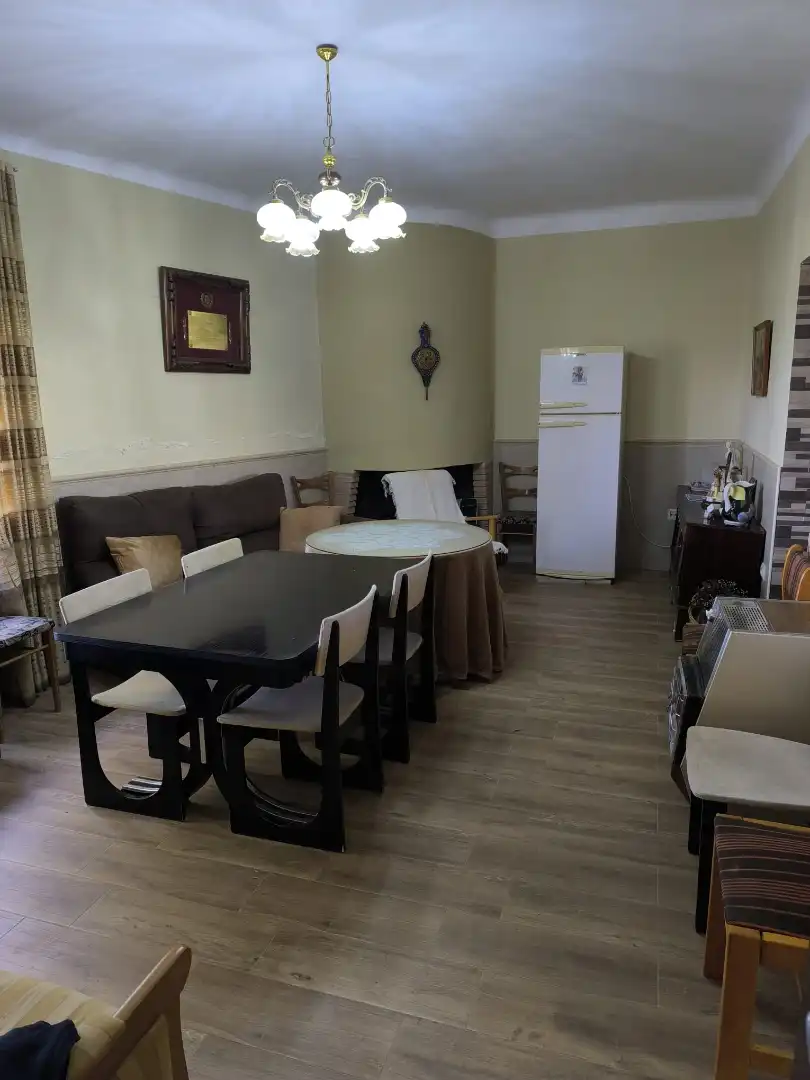 Menjador de Casa o xalet en venda en Viso del Marqués amb Aire condicionat, Jardí privat i Moblat