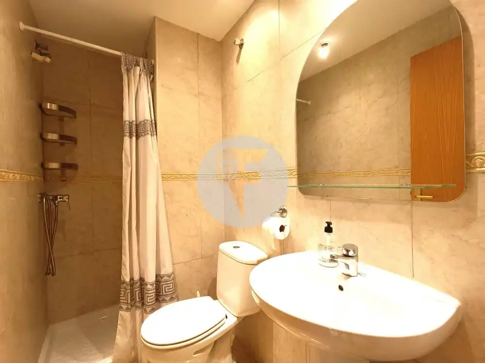 Badezimmer von Dachboden zum Verkauf in  Palma de Mallorca mit Klimaanlage, Heizung und Terrasse