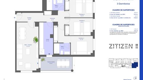 Foto 2 de Piso en venta en Parcela R. Sector Sanchez Blanca, Distrito Zeta - Recinto Ferial Cortijo de Torres, Málaga