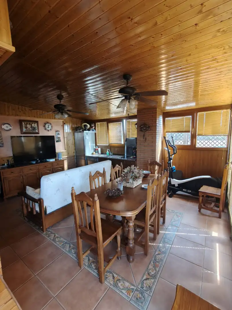 Comedor de Ático en venta en Madrid con Calefacción, Jardín privado y Parquet