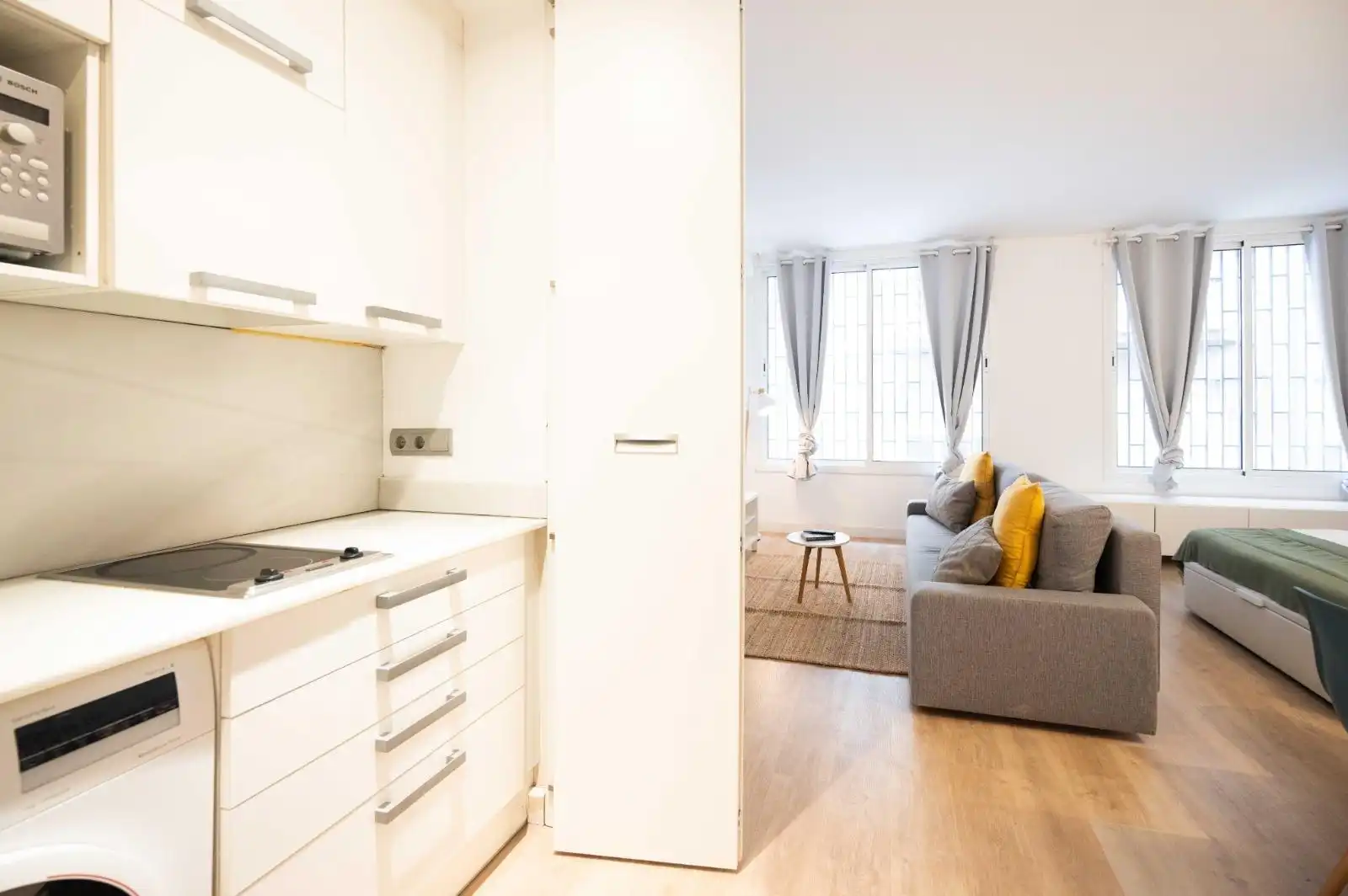 Habitación de Piso de alquiler en Barcelona con Aire acondicionado, Calefacción y Parquet