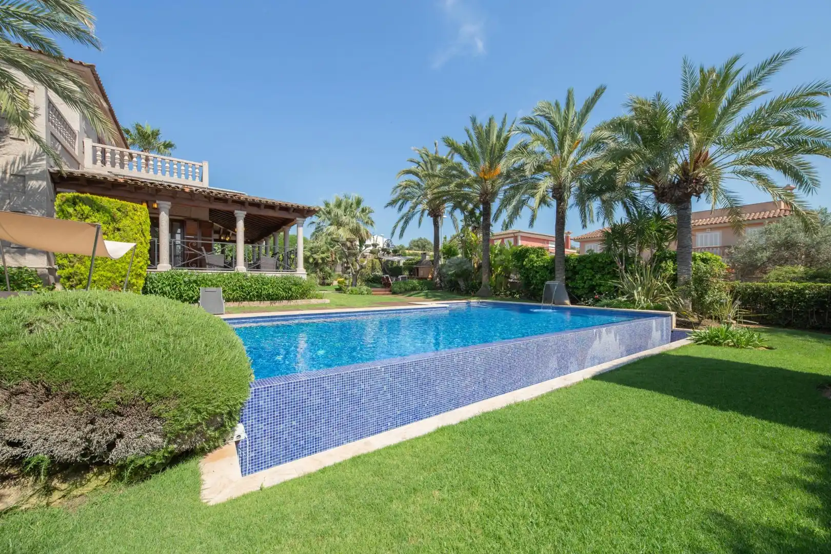 Piscina de Casa o xalet de lloguer en Marratxí amb Aire condicionat, Jardí privat i Parquet