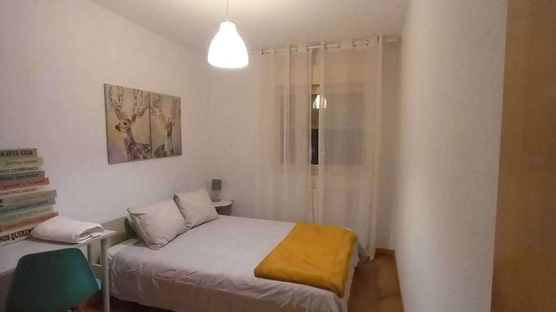 Habitación de Piso para compartir en Alcorcón con Aire acondicionado, Terraza y Amueblado