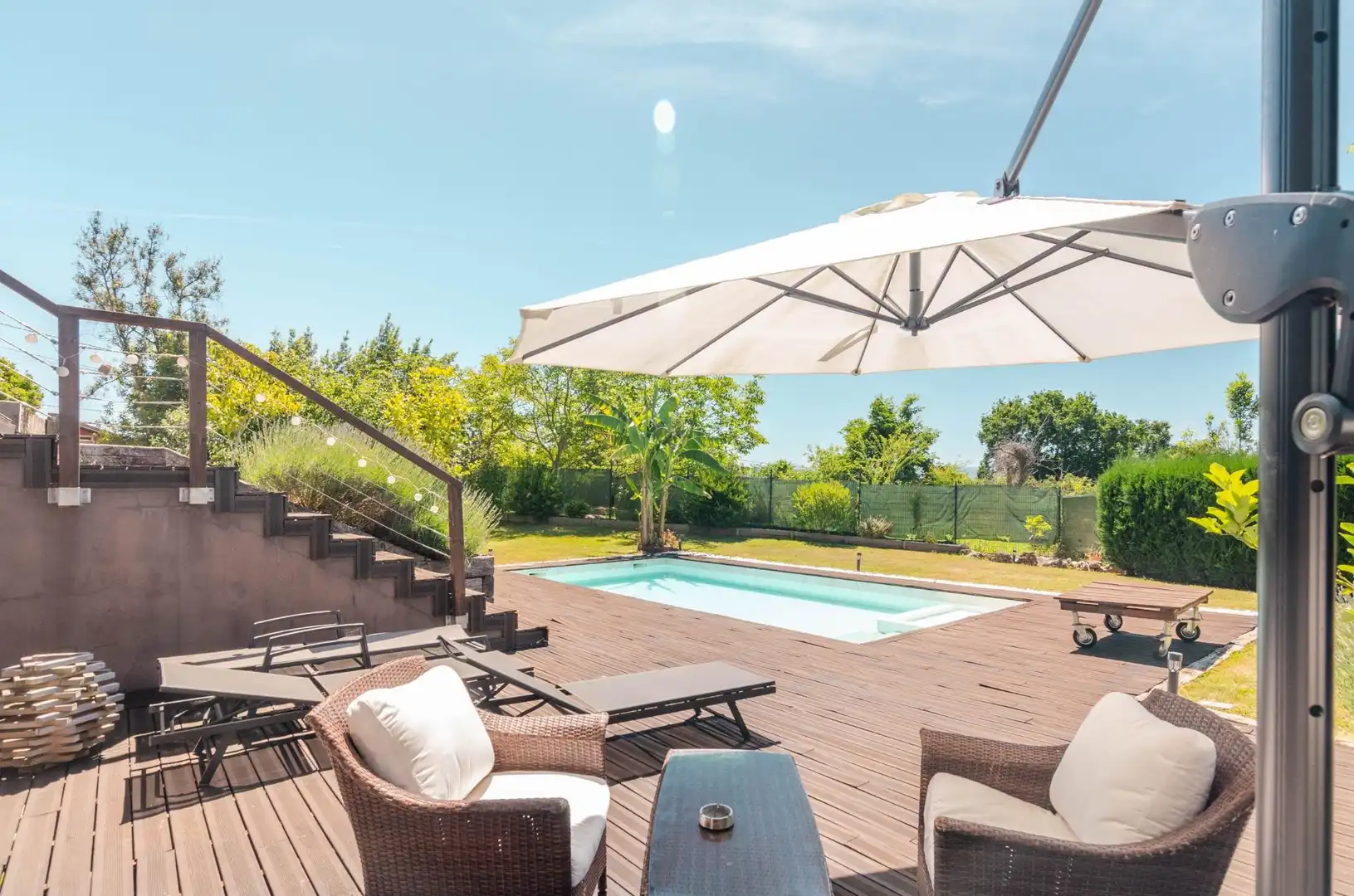 Terraza de Casa o chalet en venta en Siero con Aire acondicionado, Calefacción y Jardín privado
