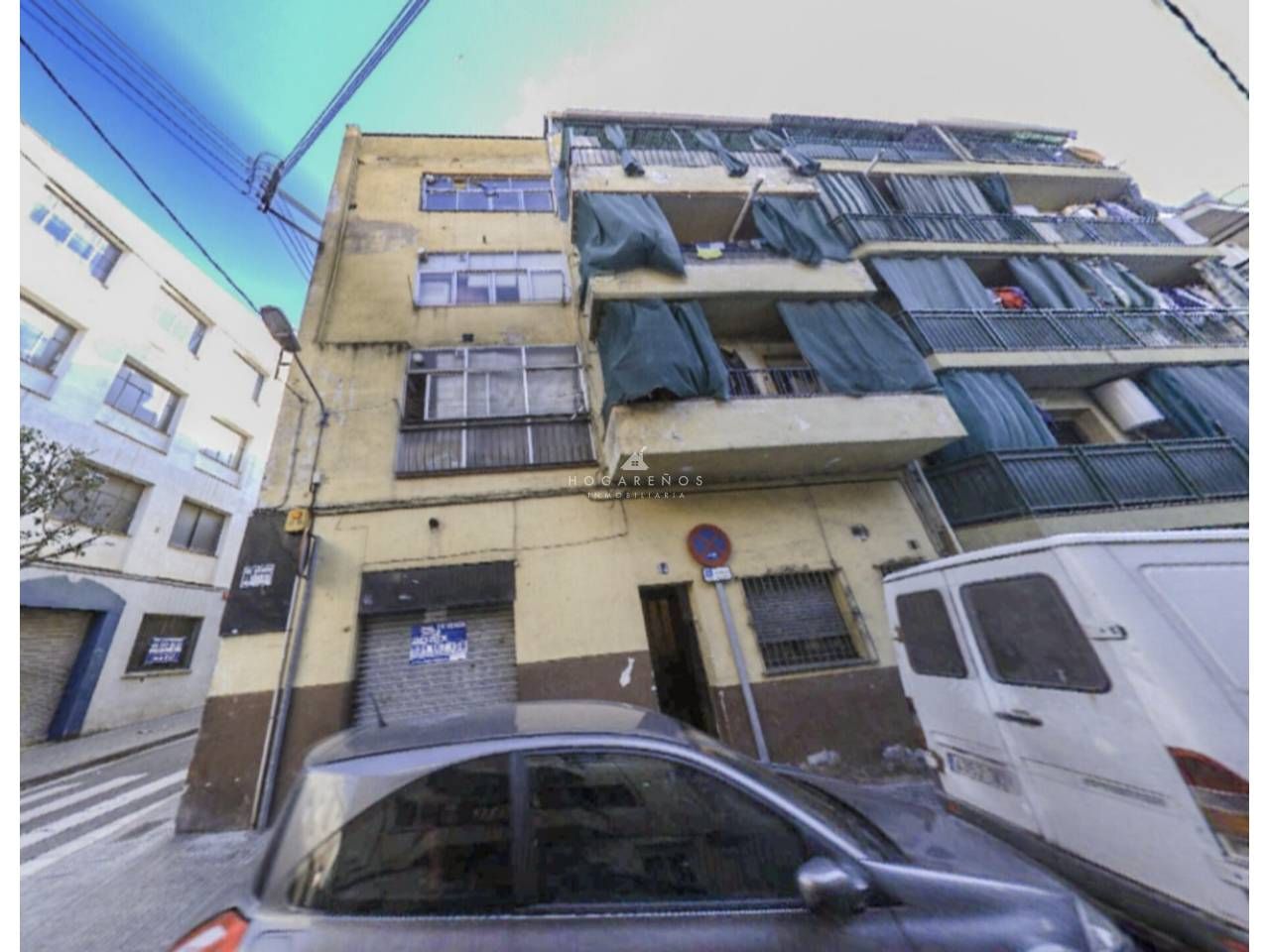 Vista exterior de Piso en venta en Mataró