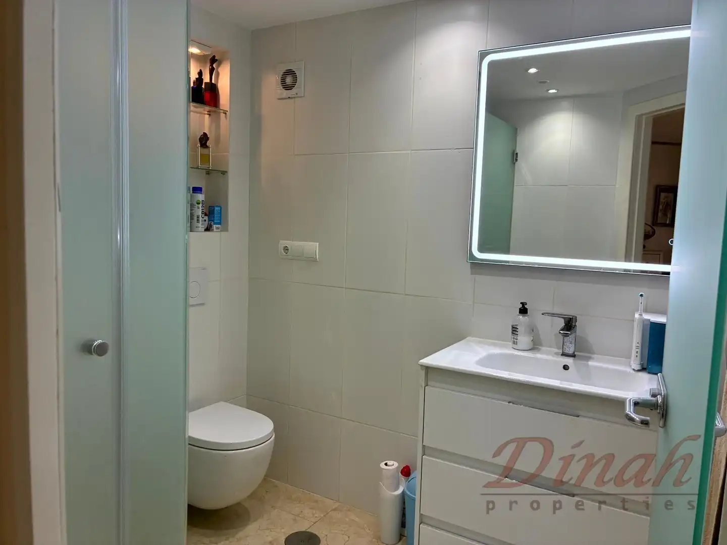 Baño de Apartamento en venta en Altea con Aire acondicionado, Calefacción y Trastero