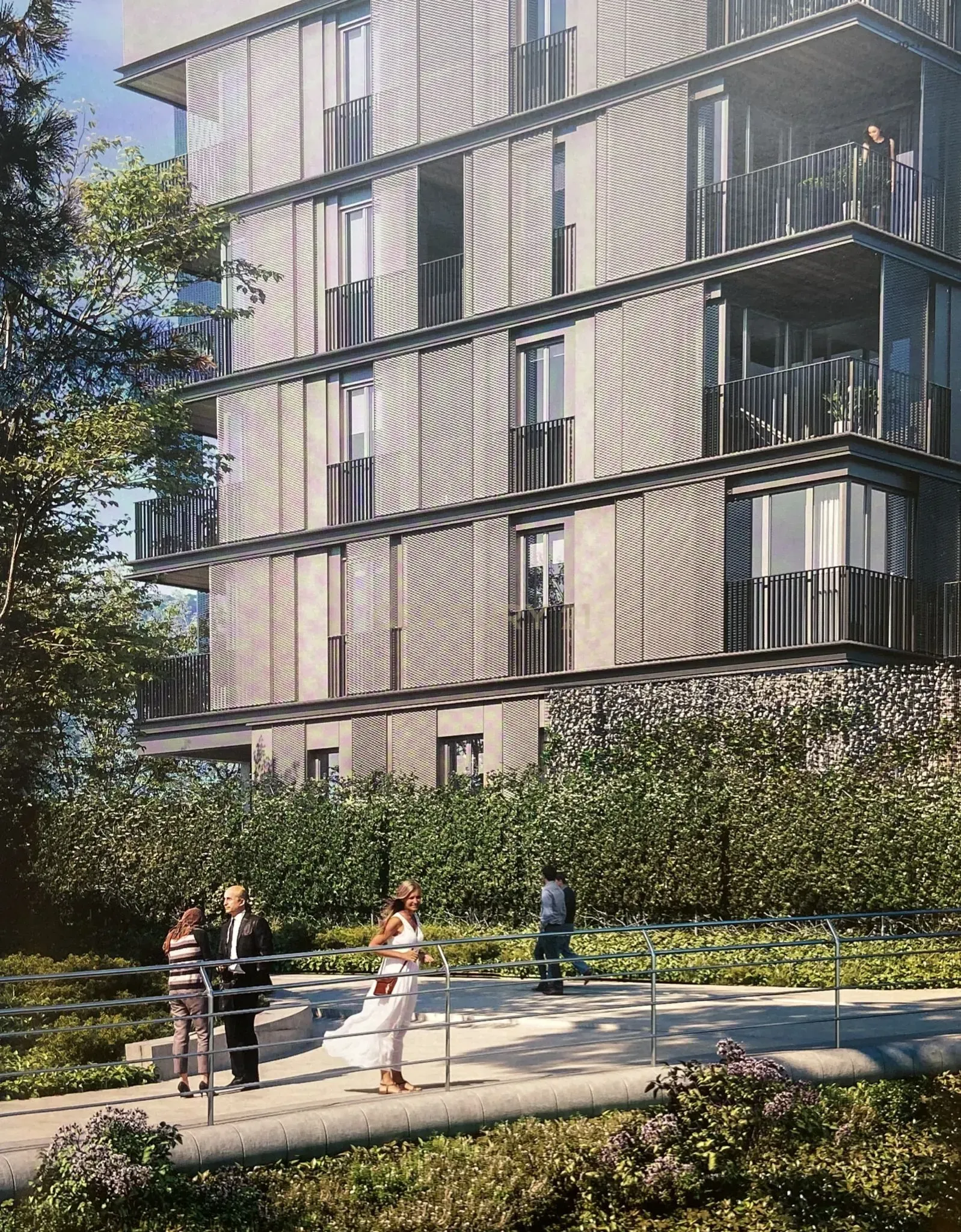 Exterior view of Apartment for sale in  Barcelona Capital  with Swimming Pool and Balcony