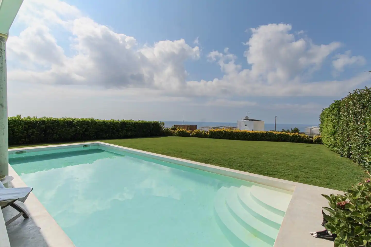 Piscina de Casa o xalet en venda en Sant Vicenç de Montalt amb Aire condicionat, Jardí privat i Terrassa