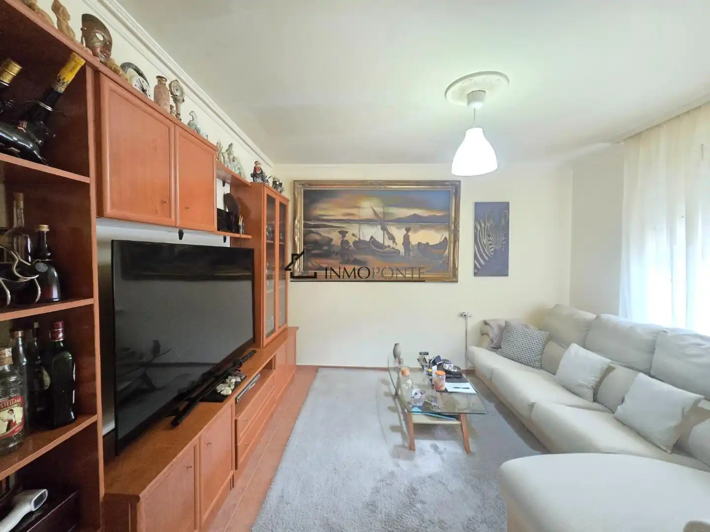 Living room of Houses for sale in Moaña  with Heating, Private garden and Terrace