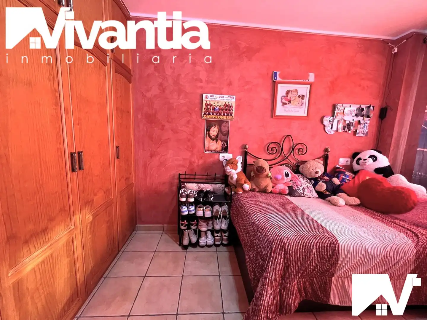 Schlafzimmer von Wohnung zum Verkauf in Lorca mit Klimaanlage, Heizung und Abstellraum