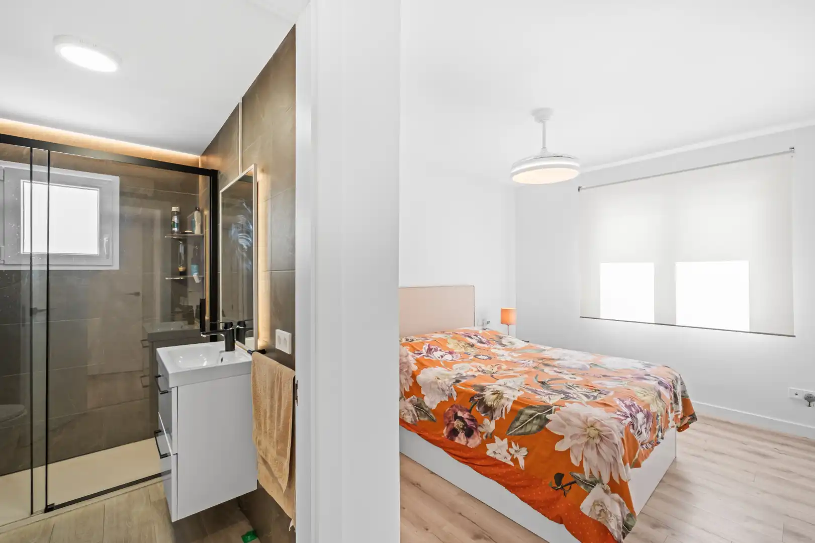 Bedroom of Houses for sale in Mutxamel  with Air Conditioner, Heating and Private garden