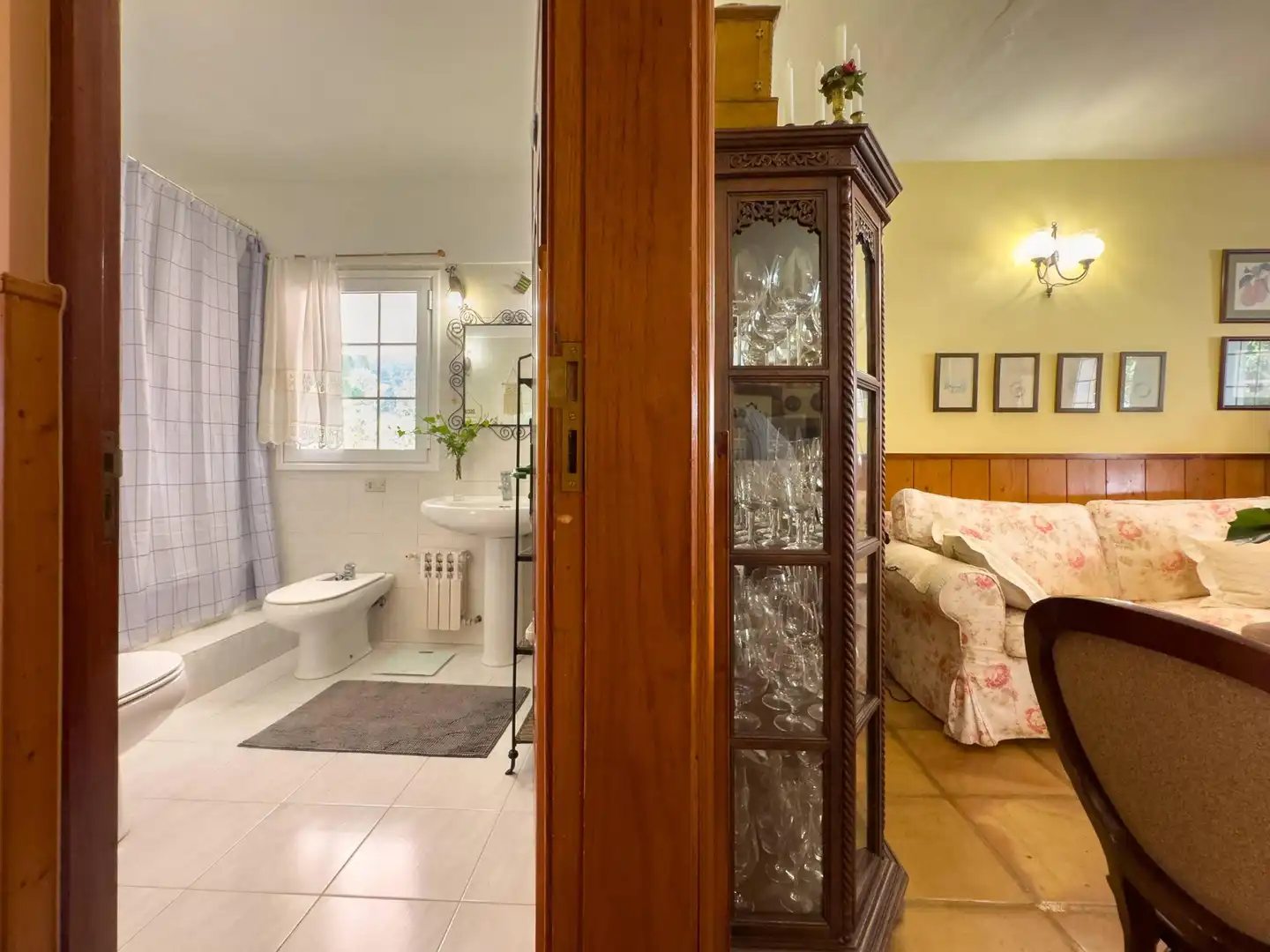 Baño de Casa o chalet en venta en El Rosario con Calefacción, Jardín privado y Terraza