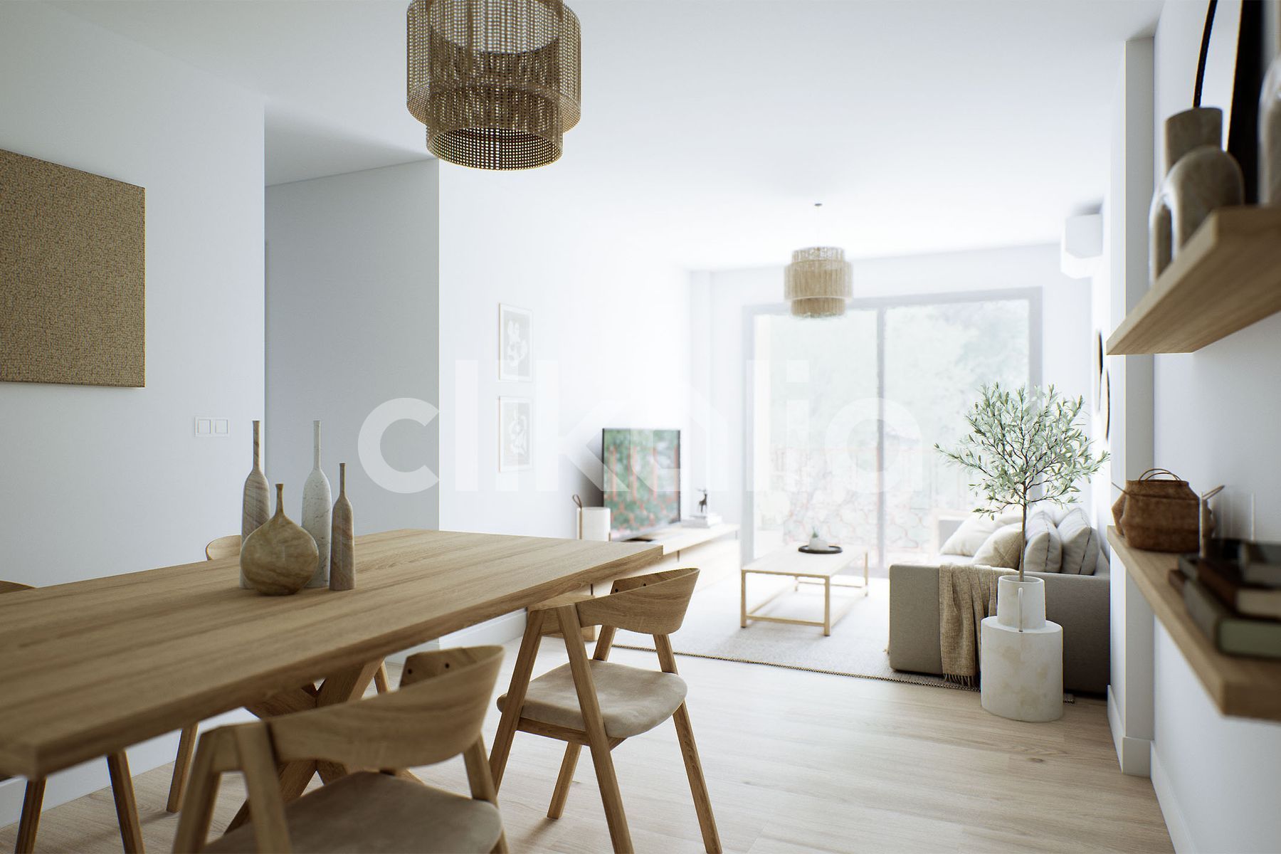 Sala de estar de Piso en venta en  Sevilla Capital con Terraza