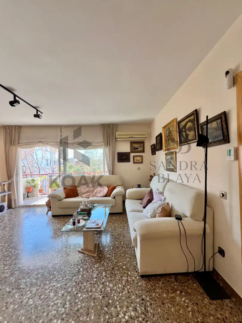 Sala d'estar de Pis en venda en Vilanova i la Geltrú amb Aire condicionat, Calefacció i Terrassa