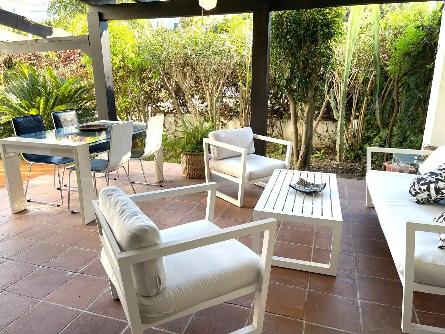 Terrassa de Pis de lloguer en Marbella amb Moblat