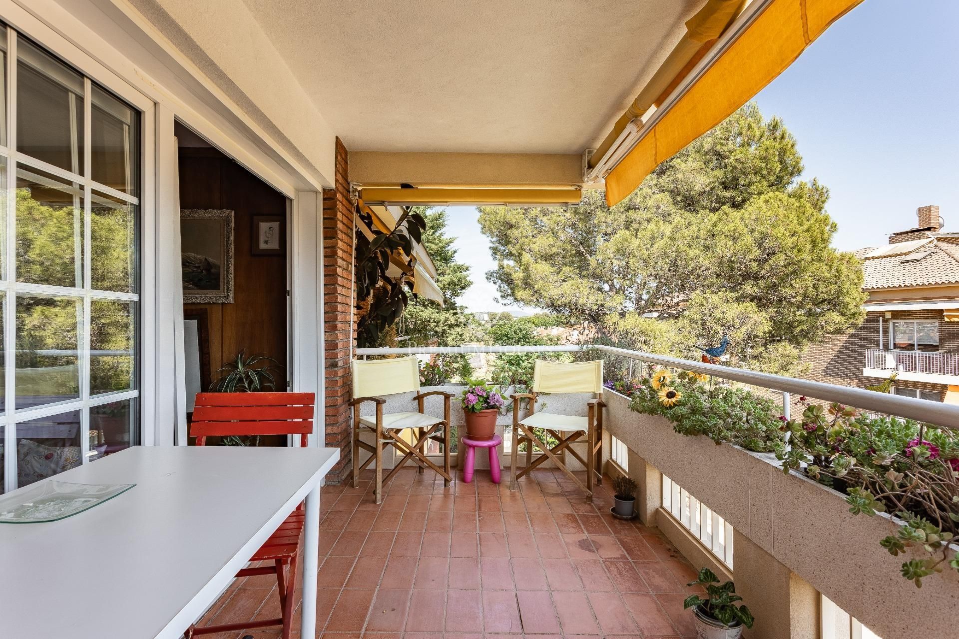 Terrassa de Àtic en venda en Sant Cugat del Vallès amb Calefacció, Jardí privat i Terrassa