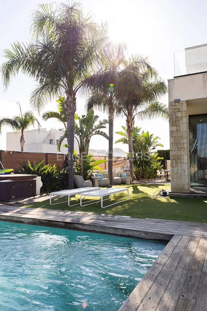 Terraza de Casa o chalet de alquiler en Albal, Valencia