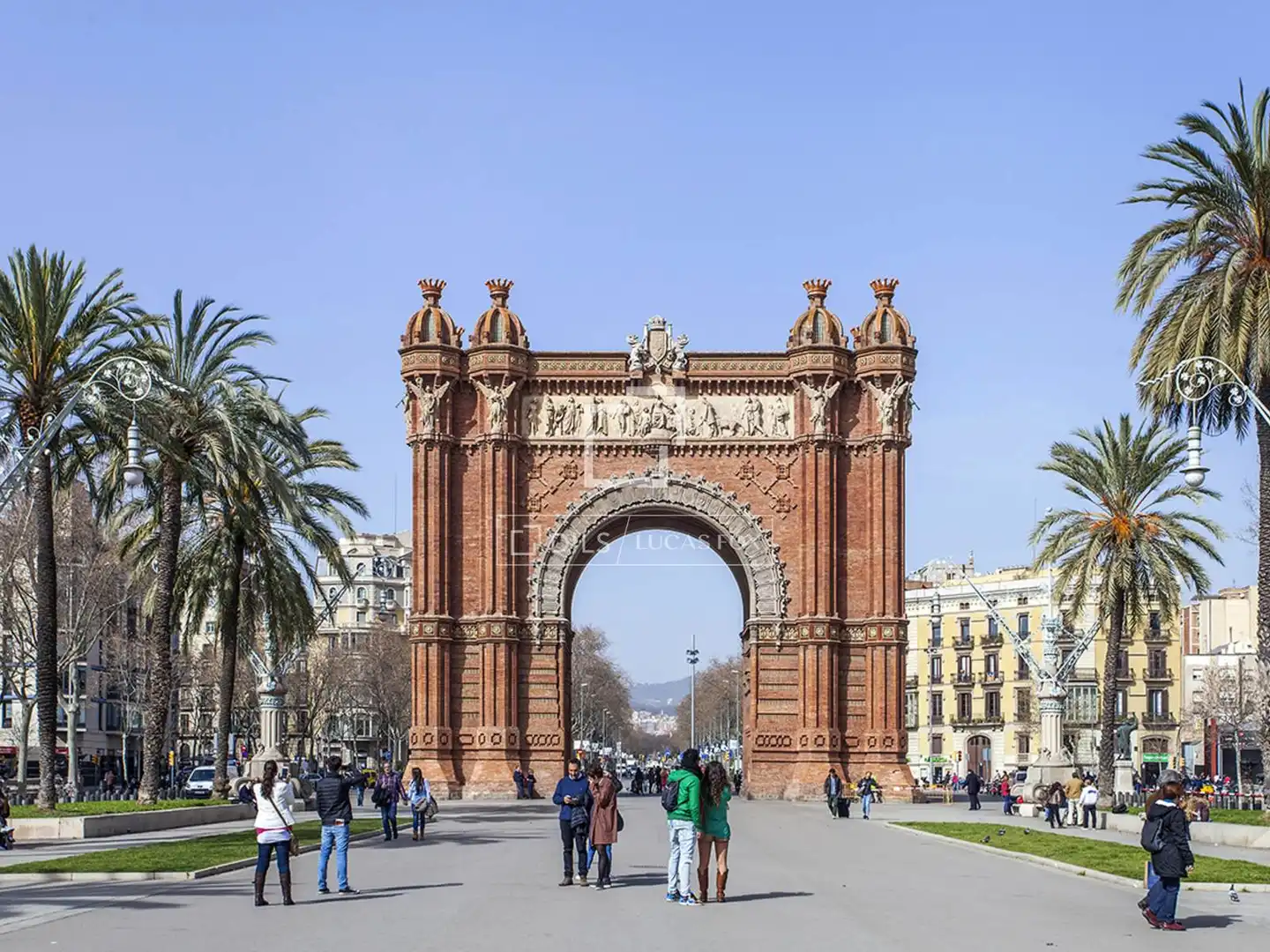 Exterior view of Flat for sale in Barcelona  with Air Conditioner, Heating and Parquet flooring