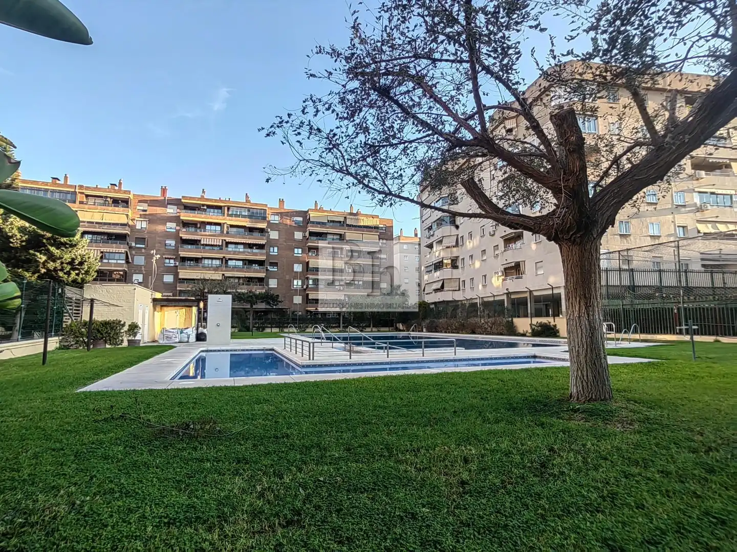 Swimming pool of Flat for sale in Málaga  with Air Conditioner, Private garden and Terrace