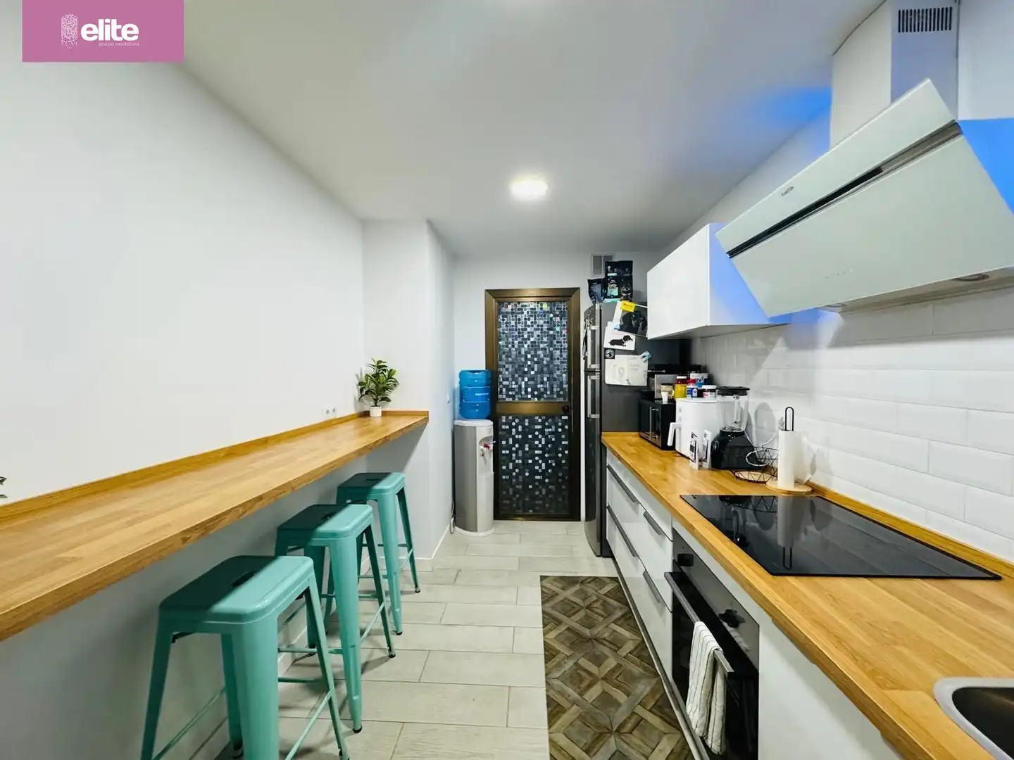 Cocina de Piso en venta en Jerez de la Frontera con Aire acondicionado, Parquet y Terraza
