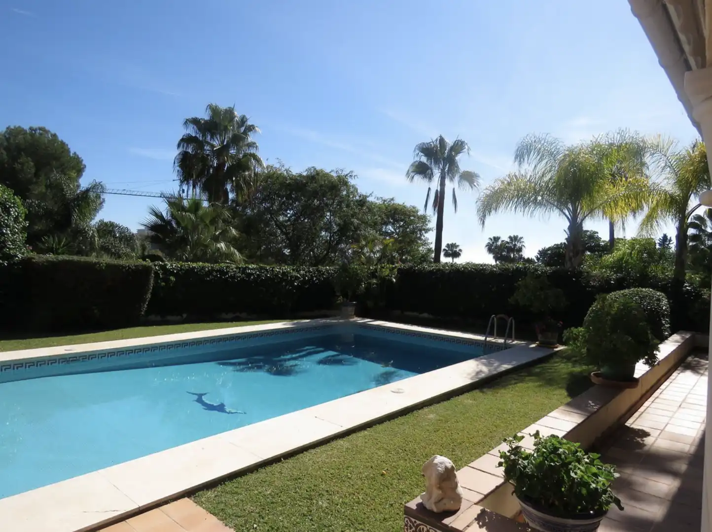 Jardín de Casa o chalet en venta en Benahavís con Aire acondicionado, Calefacción y Jardín privado