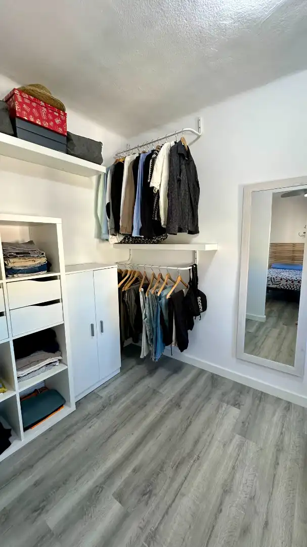 Bedroom of Attic for sale in Badalona  with Air Conditioner, Heating and Parquet flooring