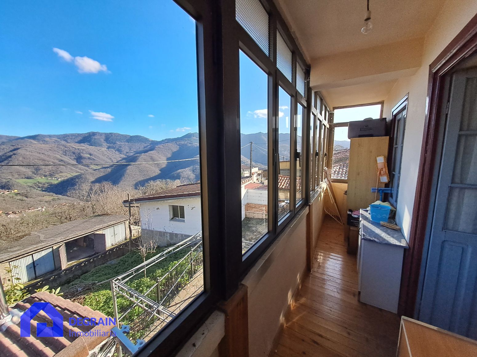 Vista exterior de Casa o chalet en venta en Mieres (Asturias) con Calefacción, Jardín privado y Terraza