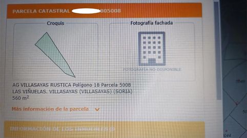 Foto 4 de Finca rústica en venda a Villasayas, Soria