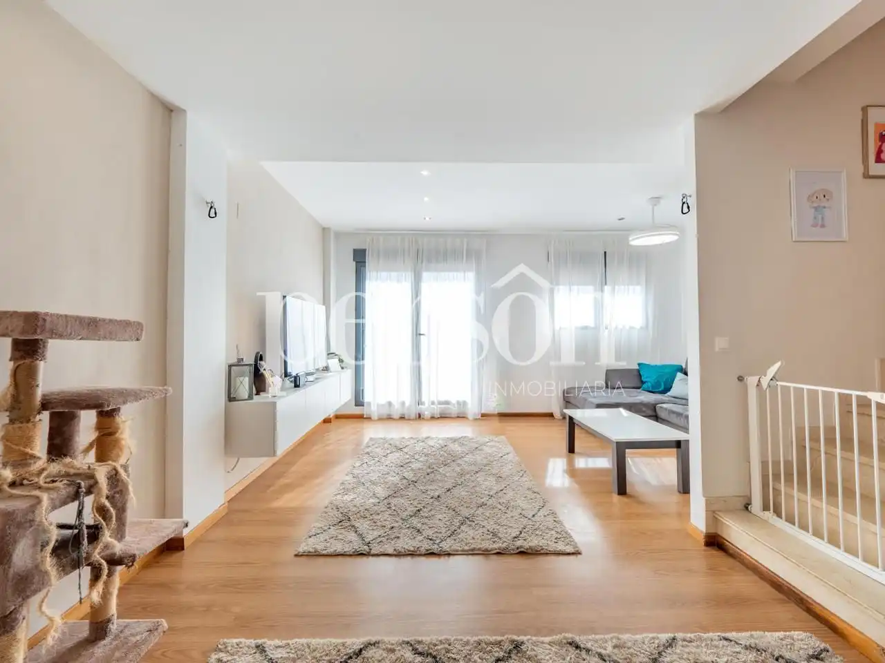 Sala de estar de Casa o chalet en venta en Massamagrell con Aire acondicionado, Calefacción y Jardín privado