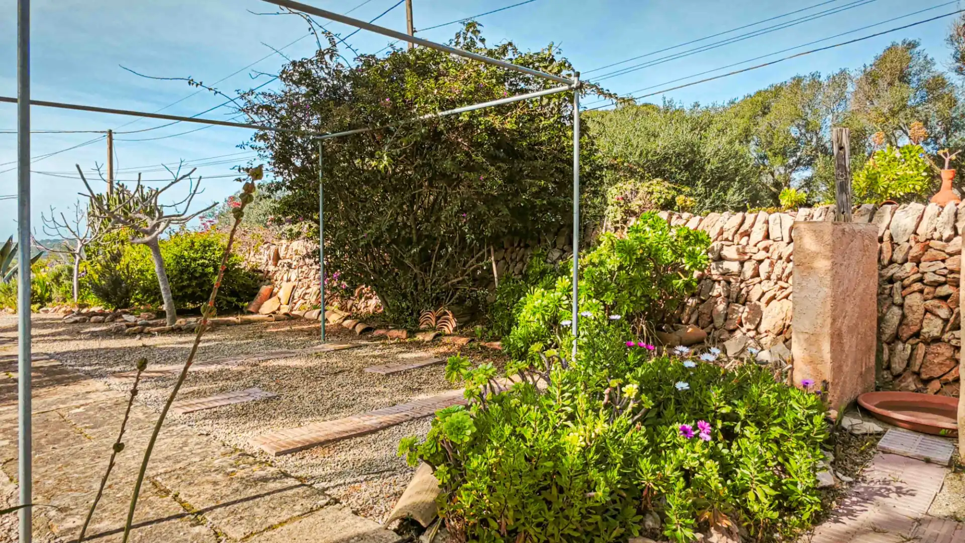 Jardí de Casa o xalet de lloguer en Ses Salines amb Jardí privat i Forn