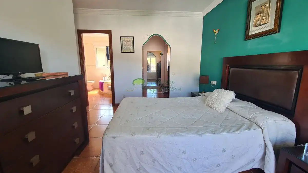 Bedroom of Houses for sale in Canillas de Albaida  with Air Conditioner, Terrace and Storage room