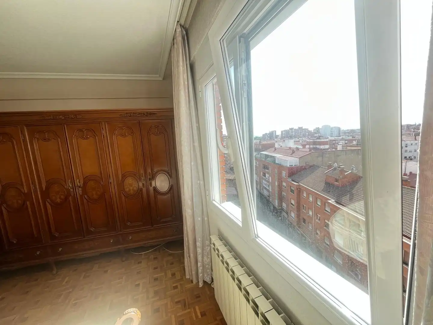 Bedroom of Flat for sale in Valladolid  with Heating and Terrace