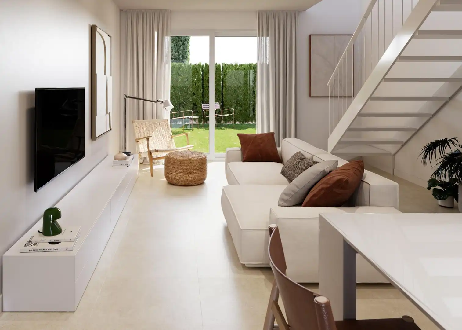Living room of Houses for sale in Colmenarejo  with Air Conditioner, Heating and Private garden