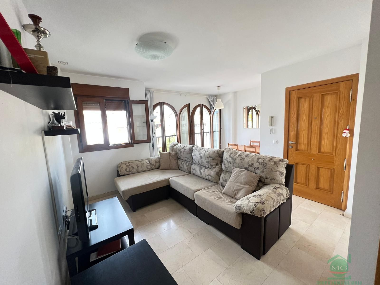 Living room of Flat for sale in Jimena de la Frontera  with Furnished, Oven and Washing machine