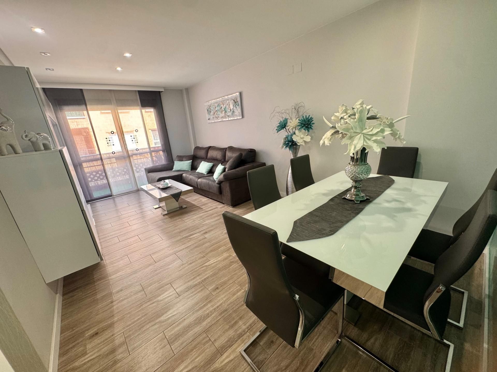 Living room of Flat for sale in Orihuela  with Air Conditioner, Heating and Storage room