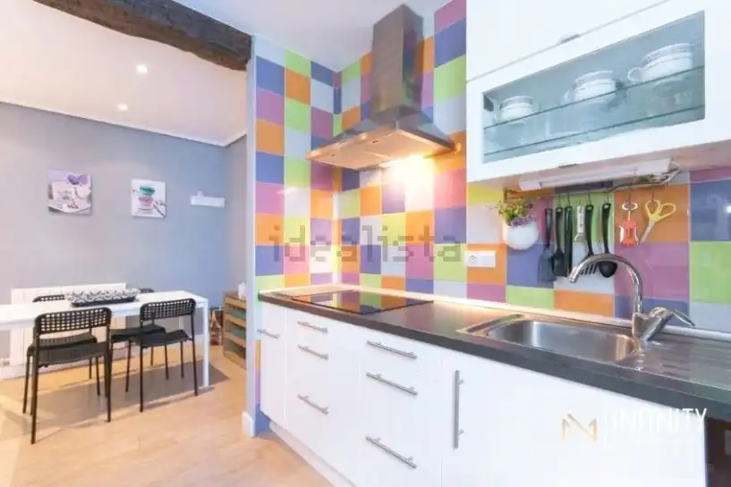 Cocina de Piso de alquiler en Bilbao  con Calefacción y Balcón