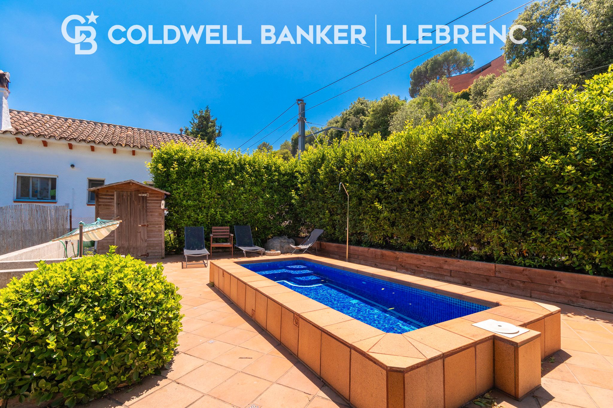 Swimming pool of House or chalet for sale in Sant Cugat del Vallès  with Air Conditioner, Heating and Private garden