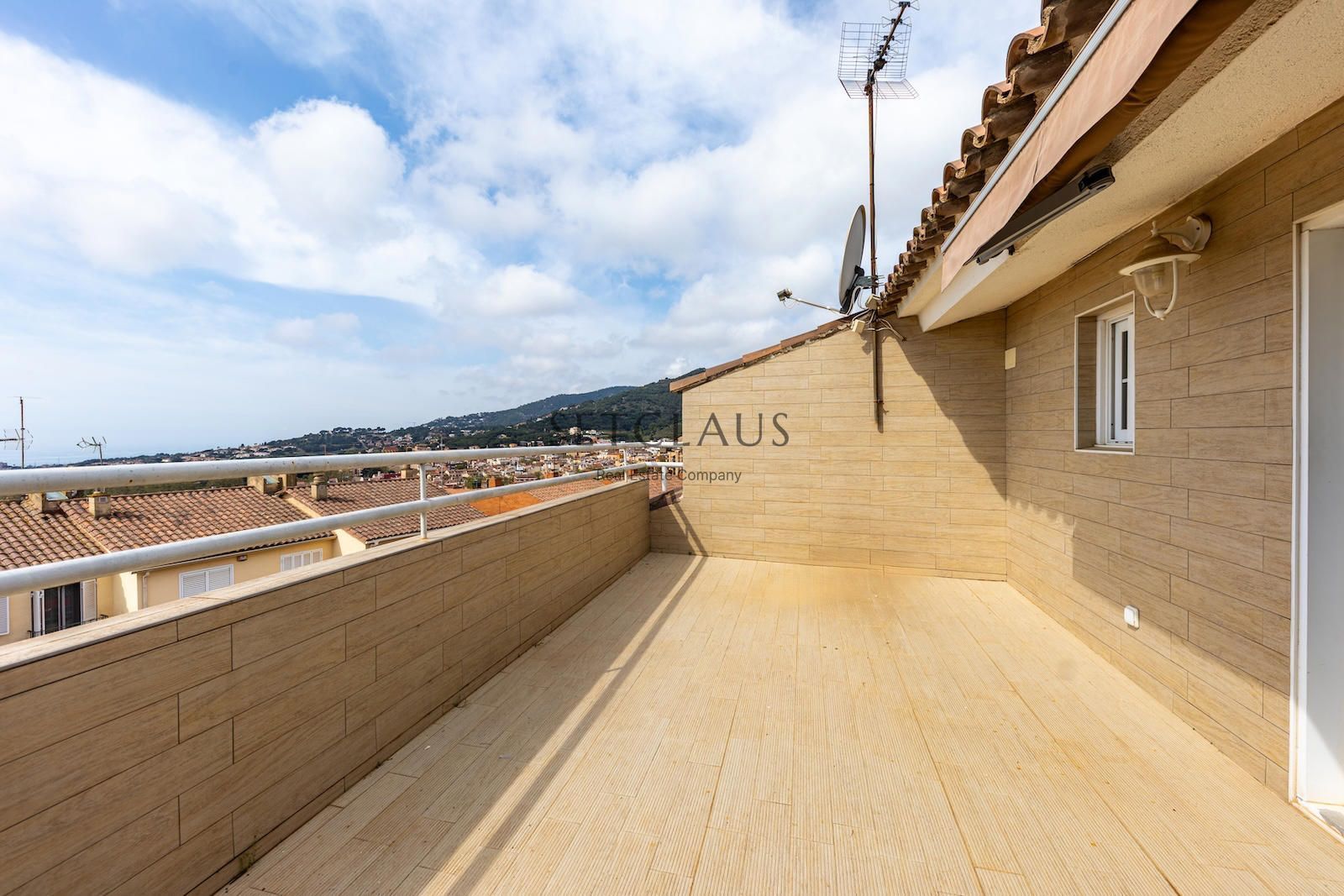 Terrassa de Casa adosada en venda en Vilassar de Dalt amb Calefacció, Jardí privat i Terrassa
