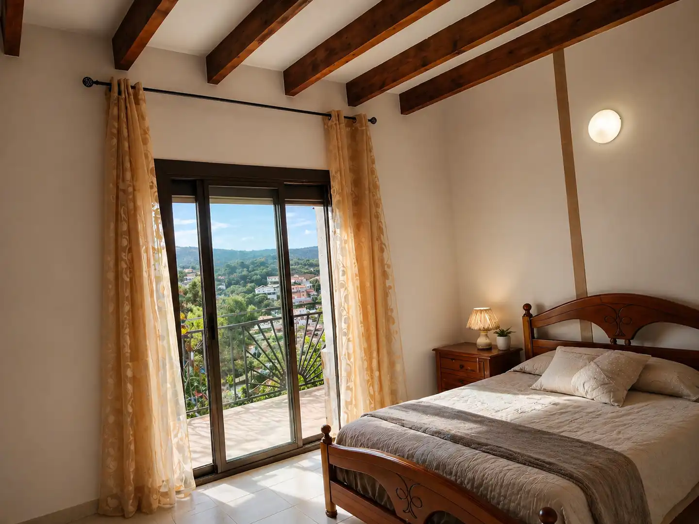 Bedroom of Houses for sale in Argentona  with Air Conditioner, Heating and Private garden