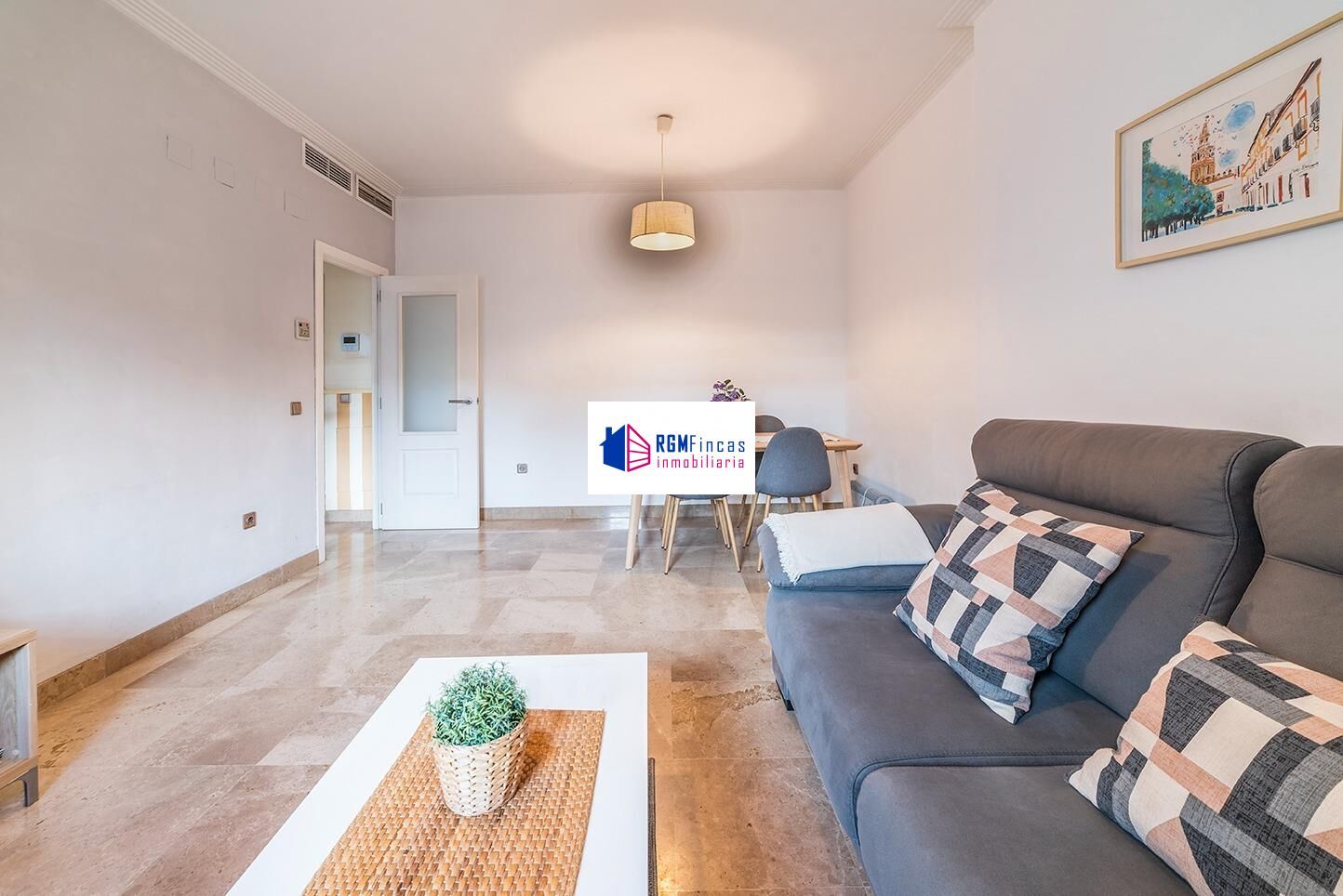 Living room of Flat for sale in  Sevilla Capital  with Air Conditioner and Heating