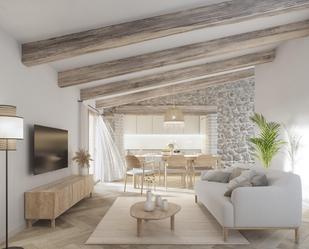 Sala d'estar de Pis en venda en Caldes de Montbui amb Aire condicionat, Calefacció i Jardí privat