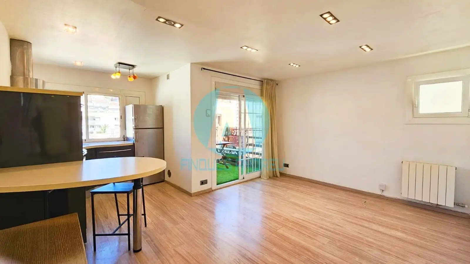 Sala de estar de Piso en venta en Caldes d'Estrac con Calefacción