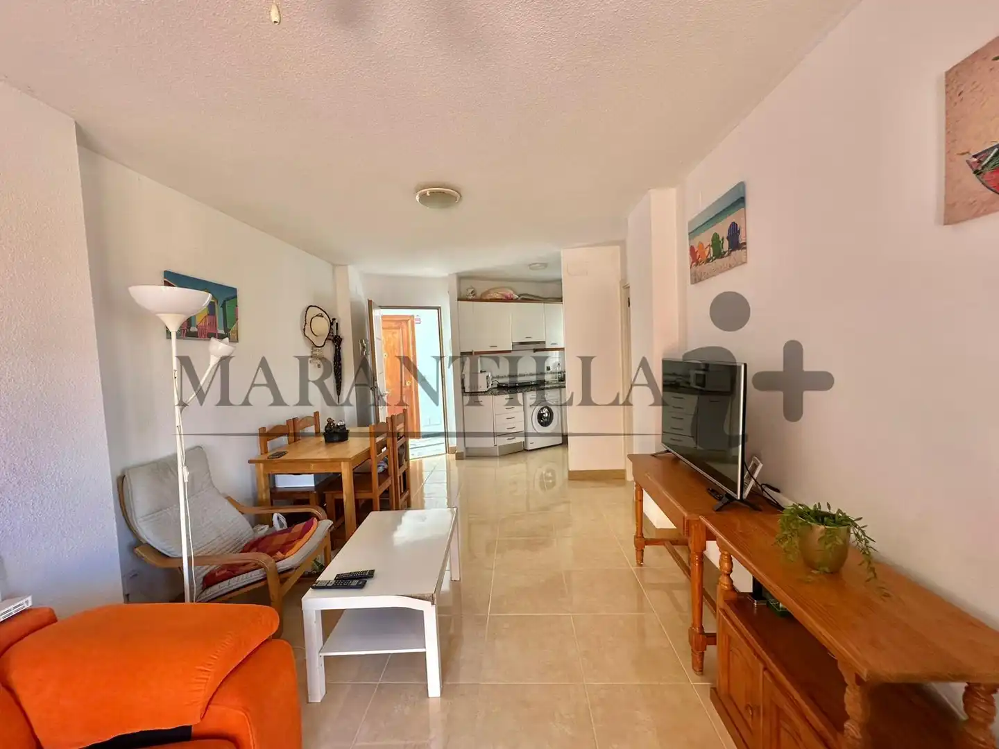 Sala de estar de Ático en venta en La Antilla con Terraza y Amueblado