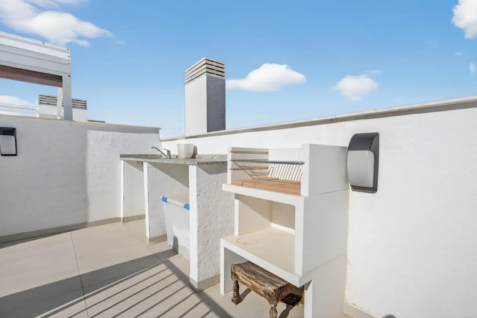 Terrasse von Dachboden zum Verkauf in Orihuela mit Klimaanlage, Heizung und Terrasse