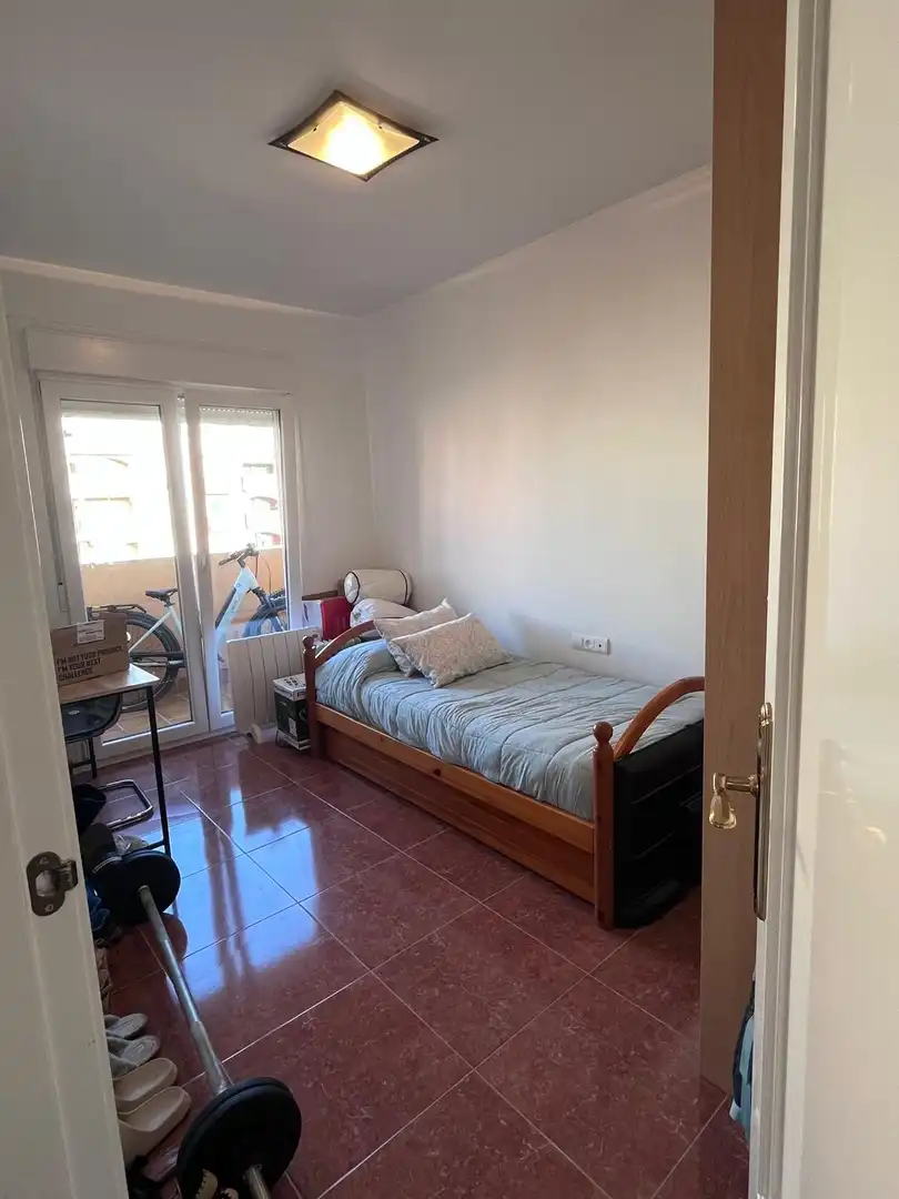 Bedroom of Apartments for rent in Roquetas de Mar  with Air Conditioner, Terrace and Furnished